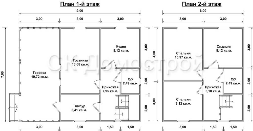 Планировка дома