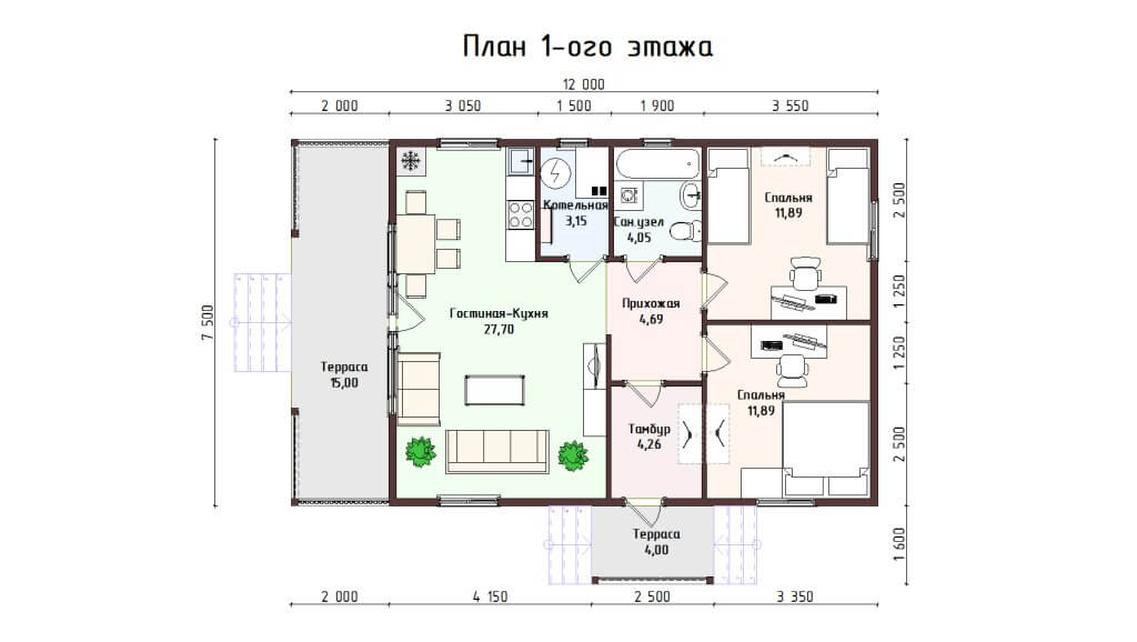 Планировка дома