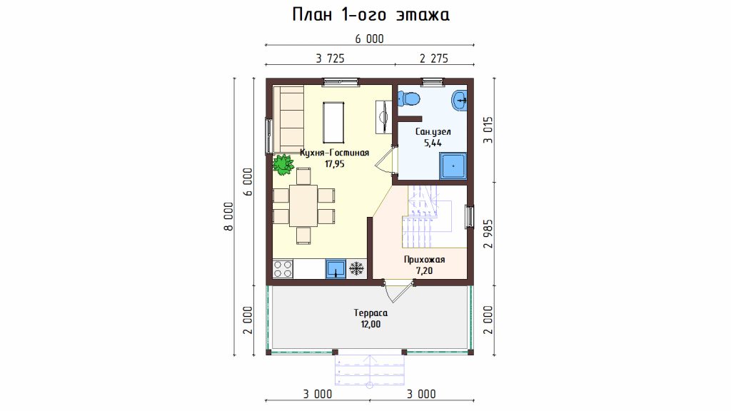 Планировка дома