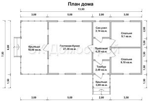 Планировка дома