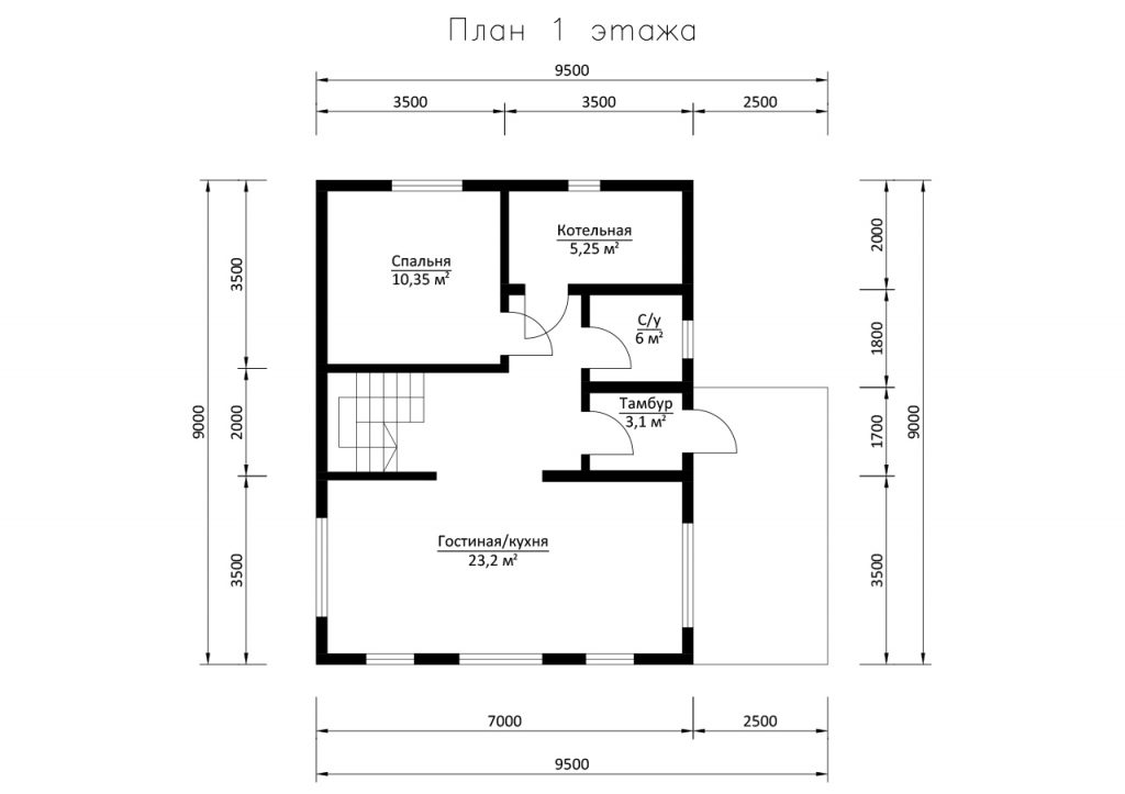Планировка дома