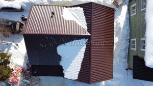 Каркасный дом 7,5х9 Покров