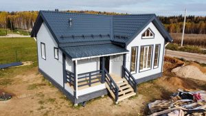 Каркасный дом 7,5х9 Синьковское поселение