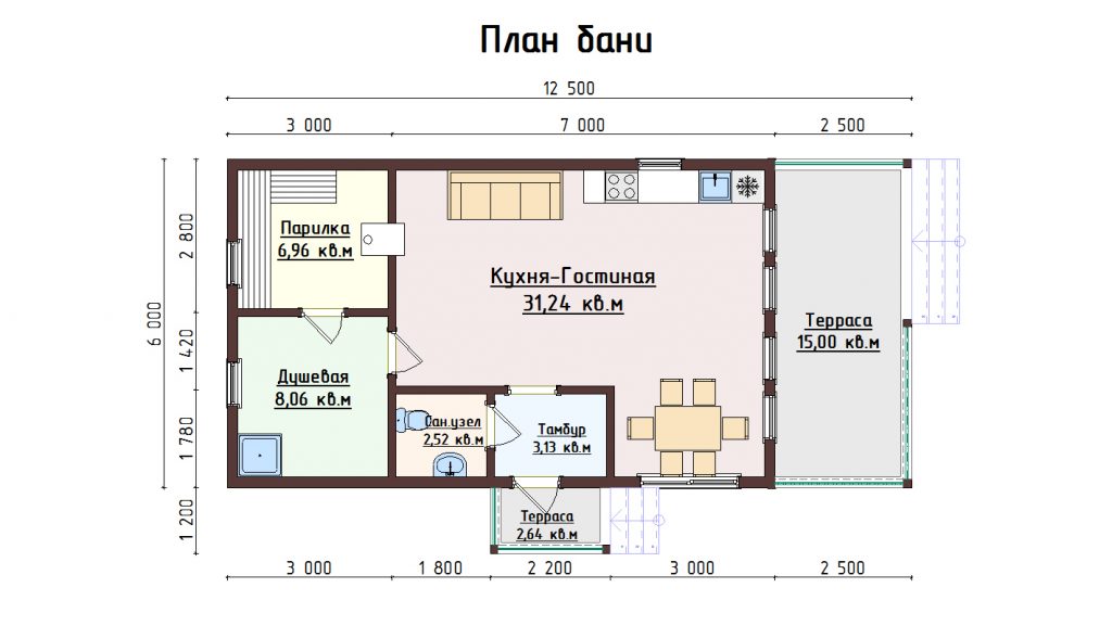 Планировка дома