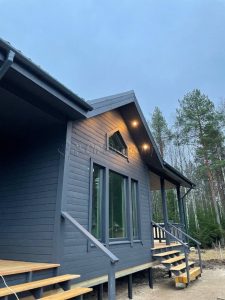 Каркасный дом 8,5х11 СНТ Парнас