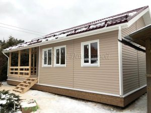 Каркасный дом 8х11,5 СНТ Раздолье