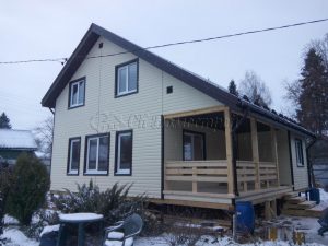 Каркасный дом 8х9,5 поселок Дорохово