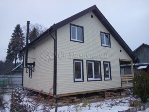 Каркасный дом 8х9,5 поселок Дорохово