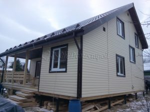 Каркасный дом 8х9,5 поселок Дорохово