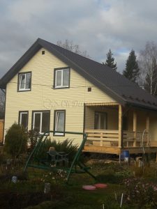 Каркасный дом 8х9,5 поселок Дорохово