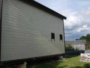 Каркасный дом 7х8,5 деревня Модолицы