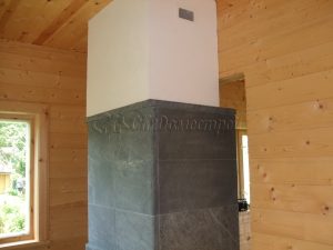 Каркасный дом 7х8,5 деревня Модолицы