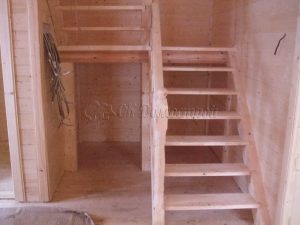 Каркасный дом 7х8,5 деревня Модолицы