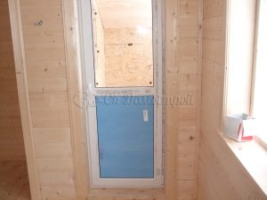 Каркасный дом 7х8,5 деревня Модолицы